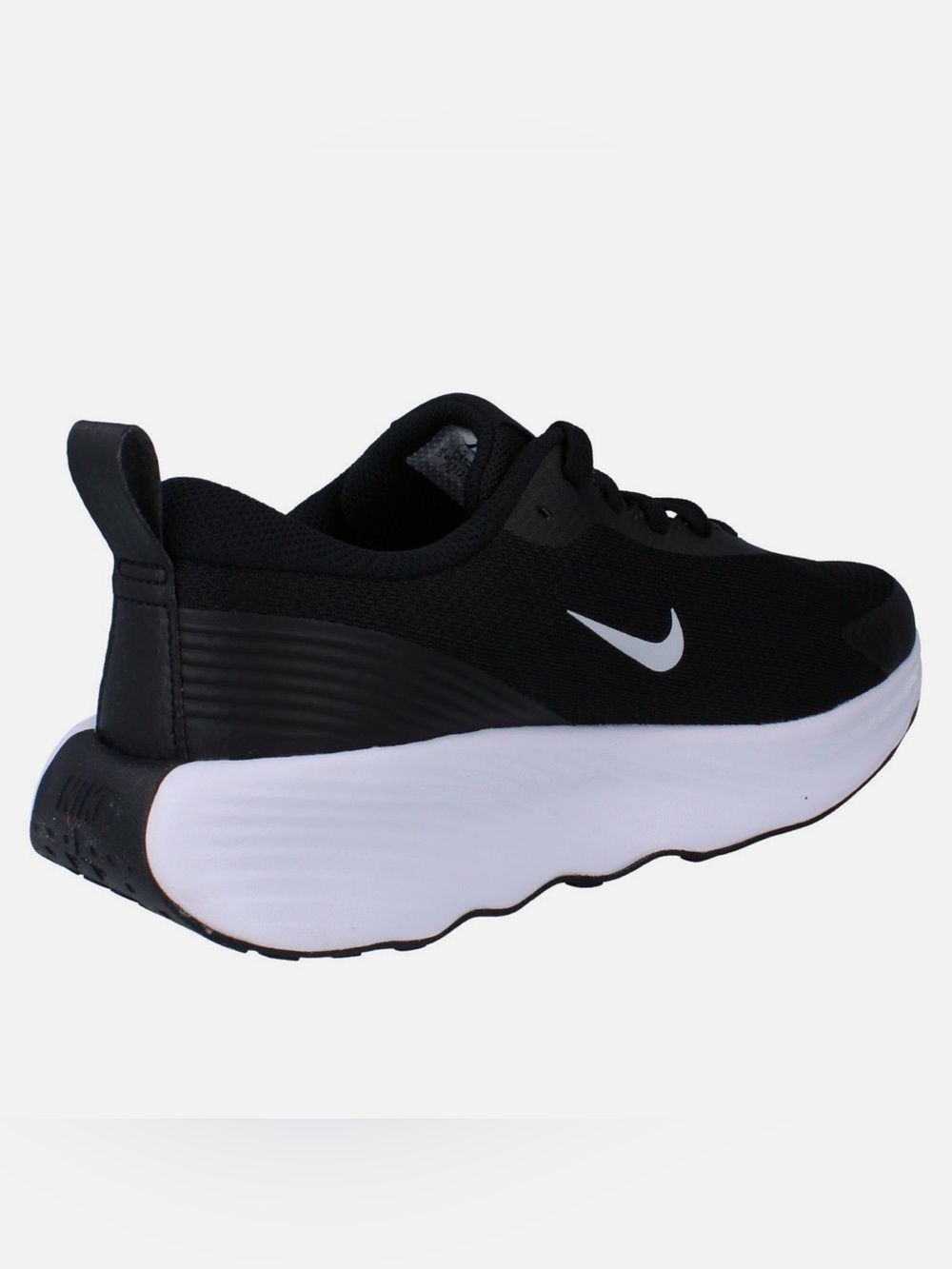 Nike Women's Interact Run Shoes Black White Size 7.5 W (Fits Size 8)